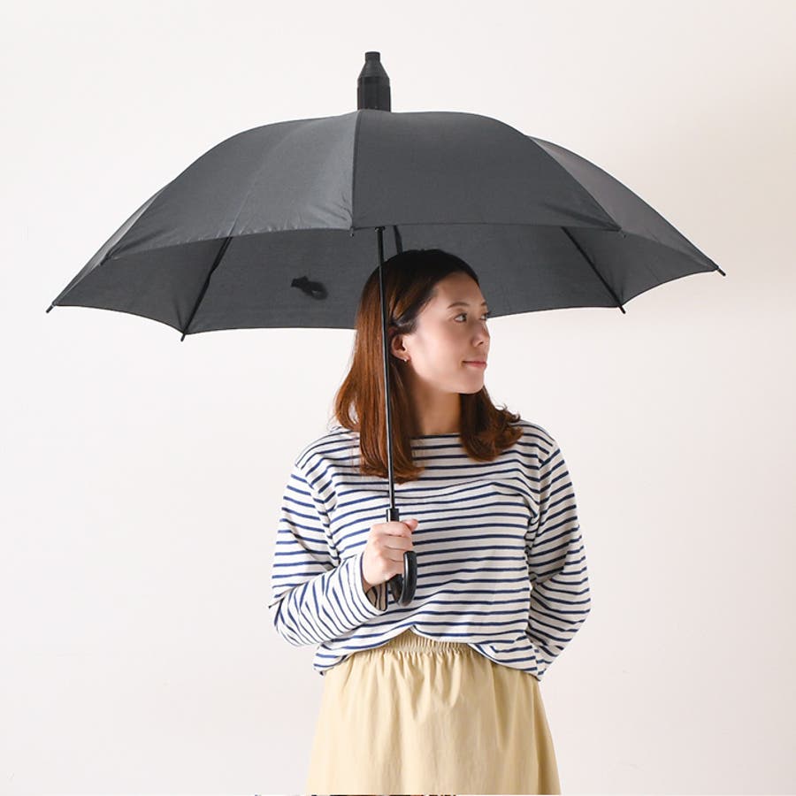 長傘 スライドカバー付き 雨傘[品番：JOKW0013711]｜REAL STYLE 