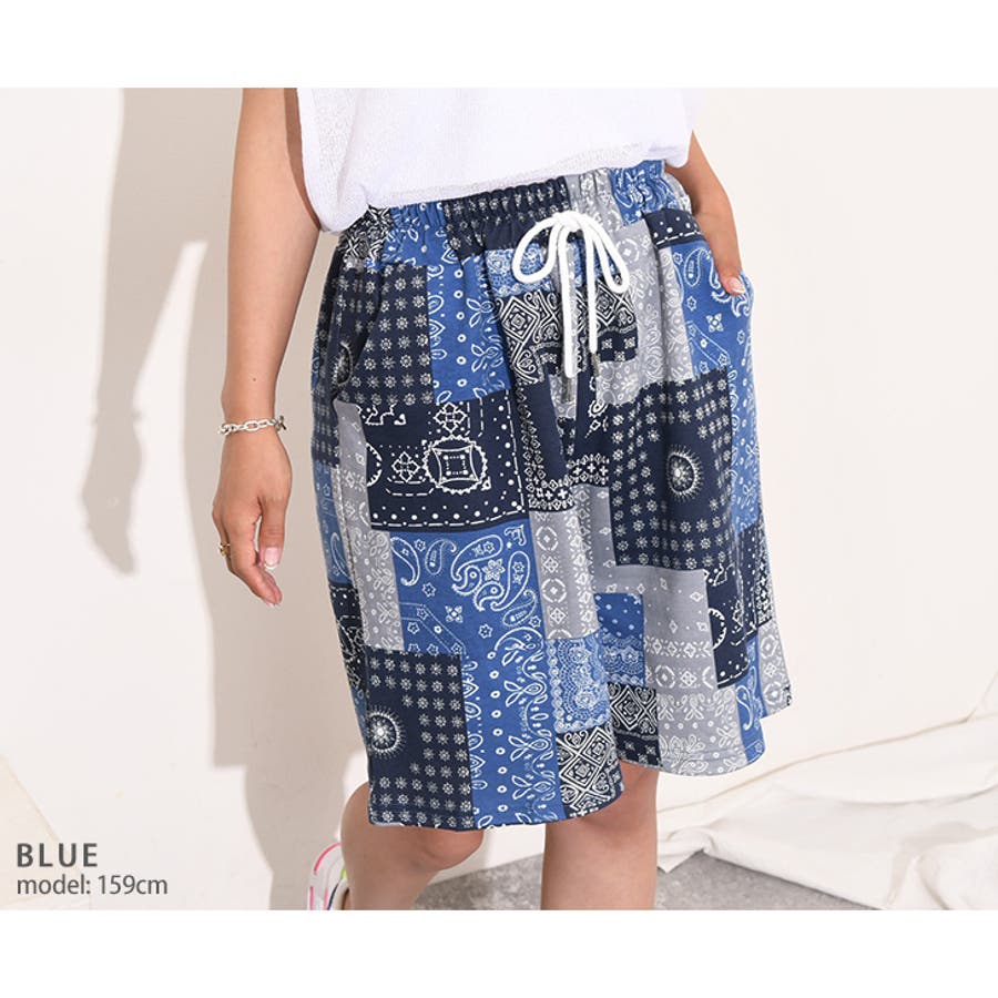 ハーフパンツ レディース 膝丈[品番：JOKW0014460]｜REAL STYLE