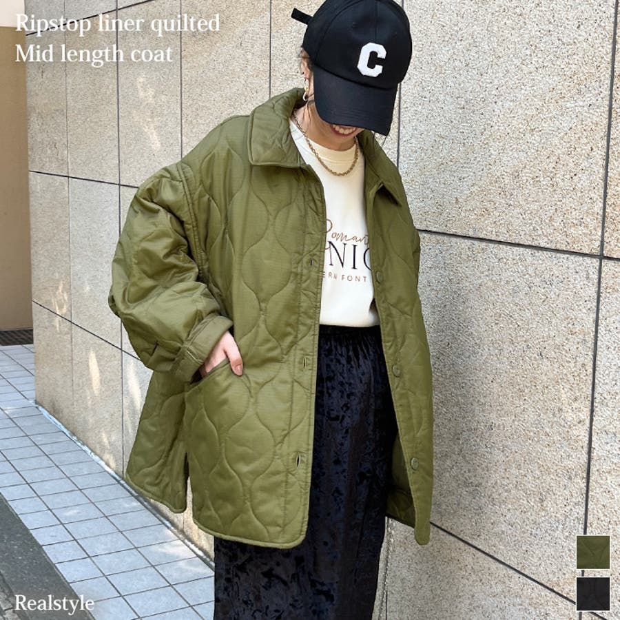 コート レディース キルティング[品番：JOKW0016287]｜REAL