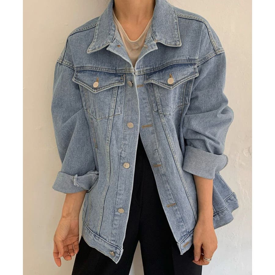 デニムジャケット レディース 長袖[品番：JOKW0015722]｜REAL