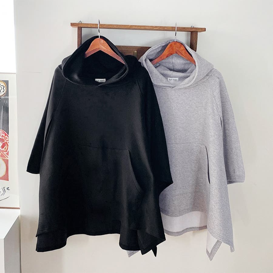 ケープ レディース 裏起毛[品番：JOKW0016687]｜REAL STYLE