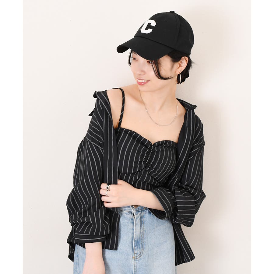 シャツ ビスチェ 2点セット[品番：JOKW0016937]｜REAL STYLE