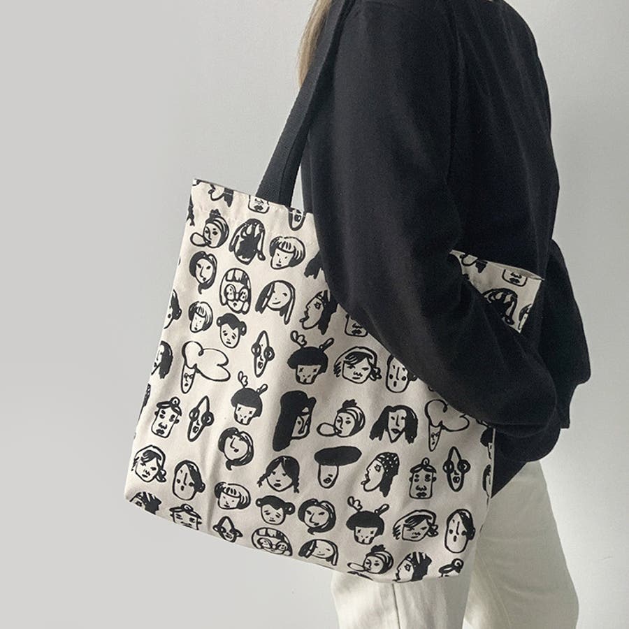 トートバッグ レディース 帆布[品番：JOKW0013628]｜REAL STYLE