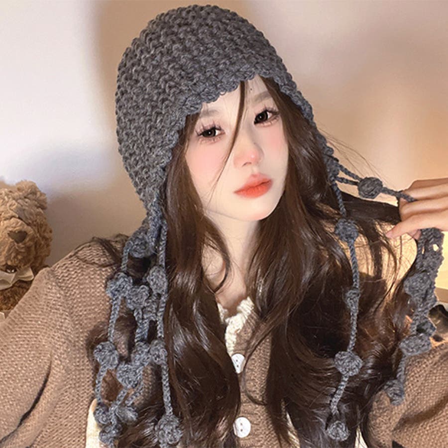 ビーニー帽 ニット帽 レディース[品番：JOKW0016293]｜REAL