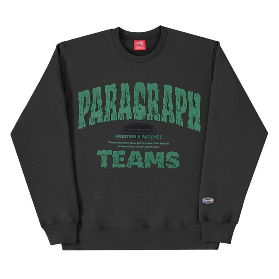 Paragraph パラグラフ paragraph COLOR RAGLAN SWEAT NO.008 NO