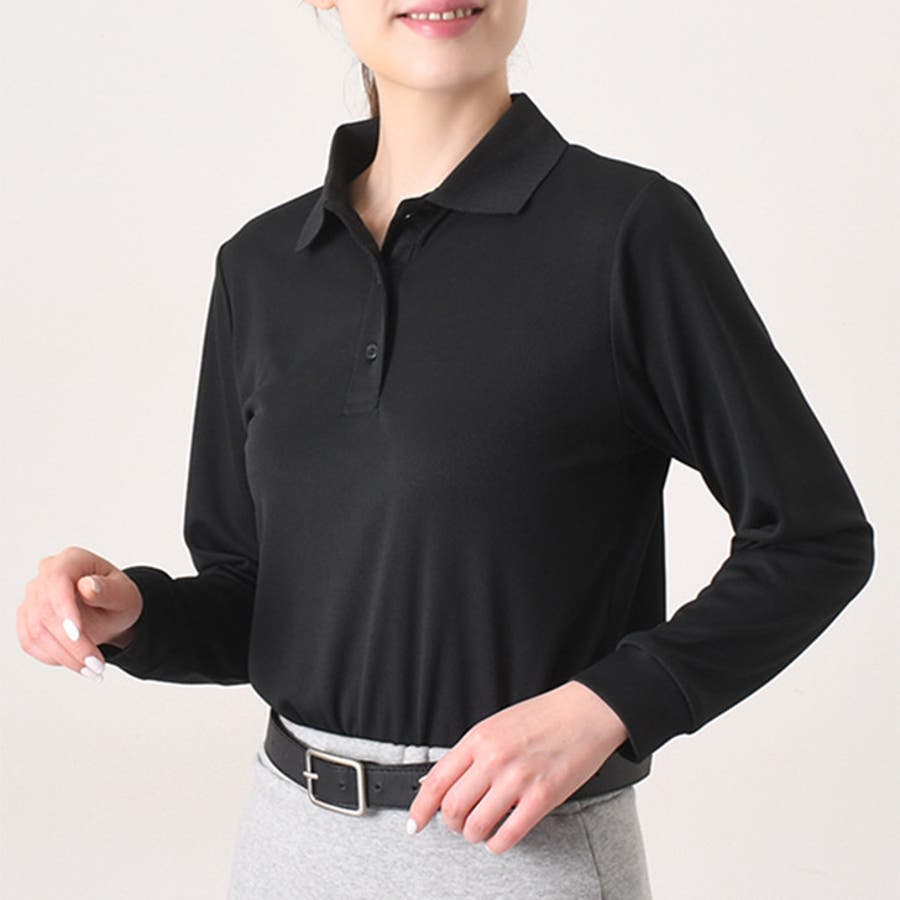 ポロシャツ レディース 長袖[品番：JOKW0015535]｜REAL STYLE（リアルスタイル）のレディース ファッション通販｜SHOPLIST（ショップリスト）