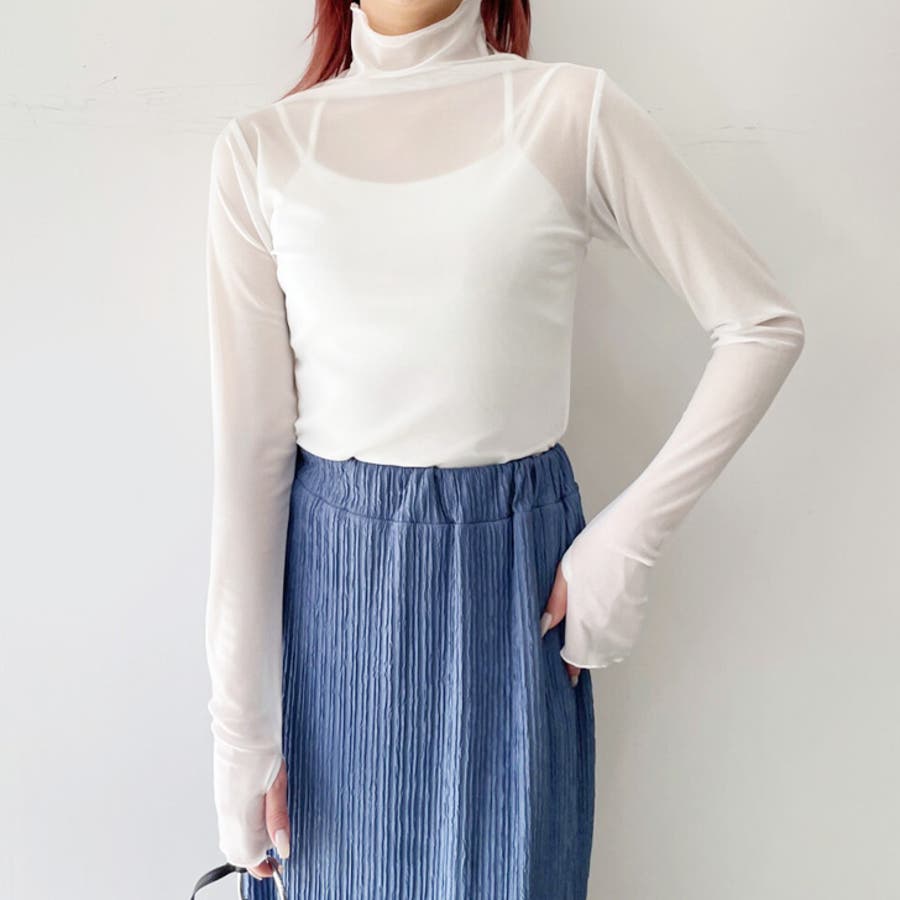 シアートップス インナー ハイネック[品番：JOKW0015685]｜REAL
