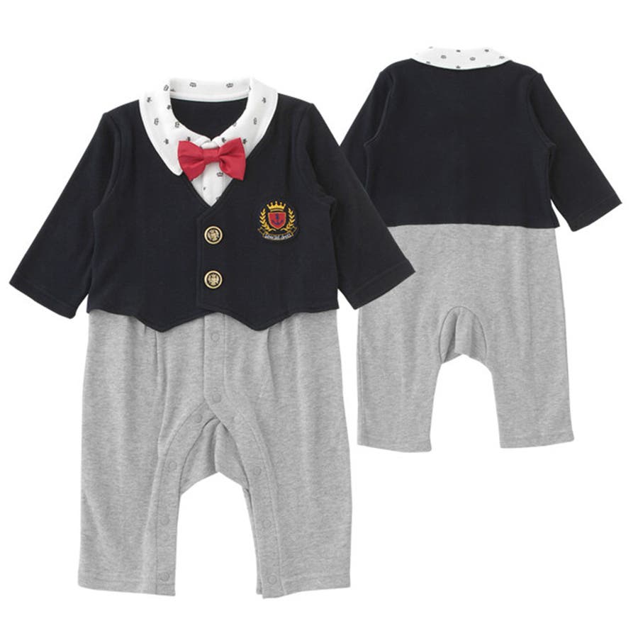 ロンパース カバーオール 新生児[品番：JOKW0013672]｜REAL