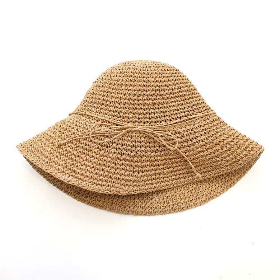 麦わら帽子 レディース つば広[品番：JOKW0017149]｜REAL STYLE