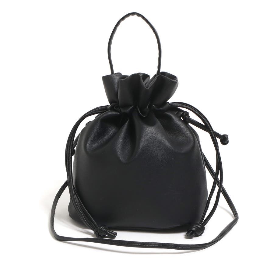 巾着バッグ ショルダー 2way[品番：JOKW0015446]｜REAL STYLE