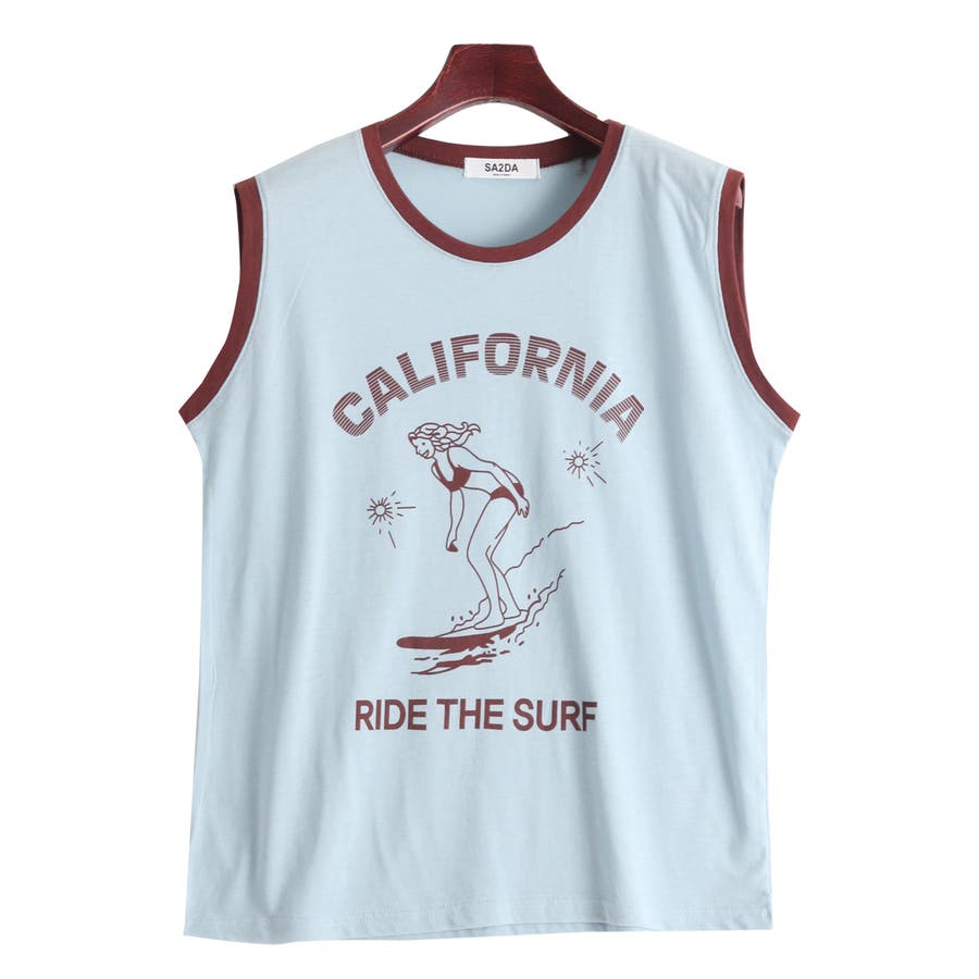 LGB スカルプリント タンクトップ　レディース1 ジーフィット（G-FIT）（レディース、キッズ）ジュニア カップ付