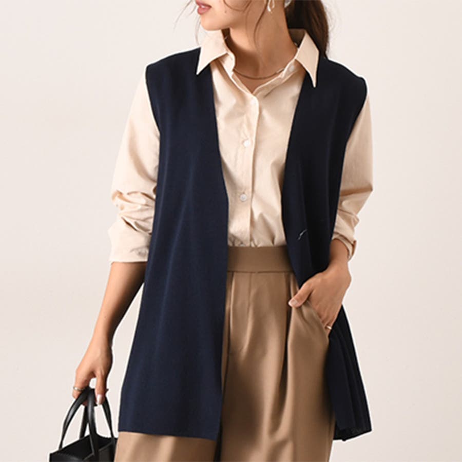 入荷なう ジレ レディース ベスト[品番：JOKW0010705]｜REAL STYLE トップス