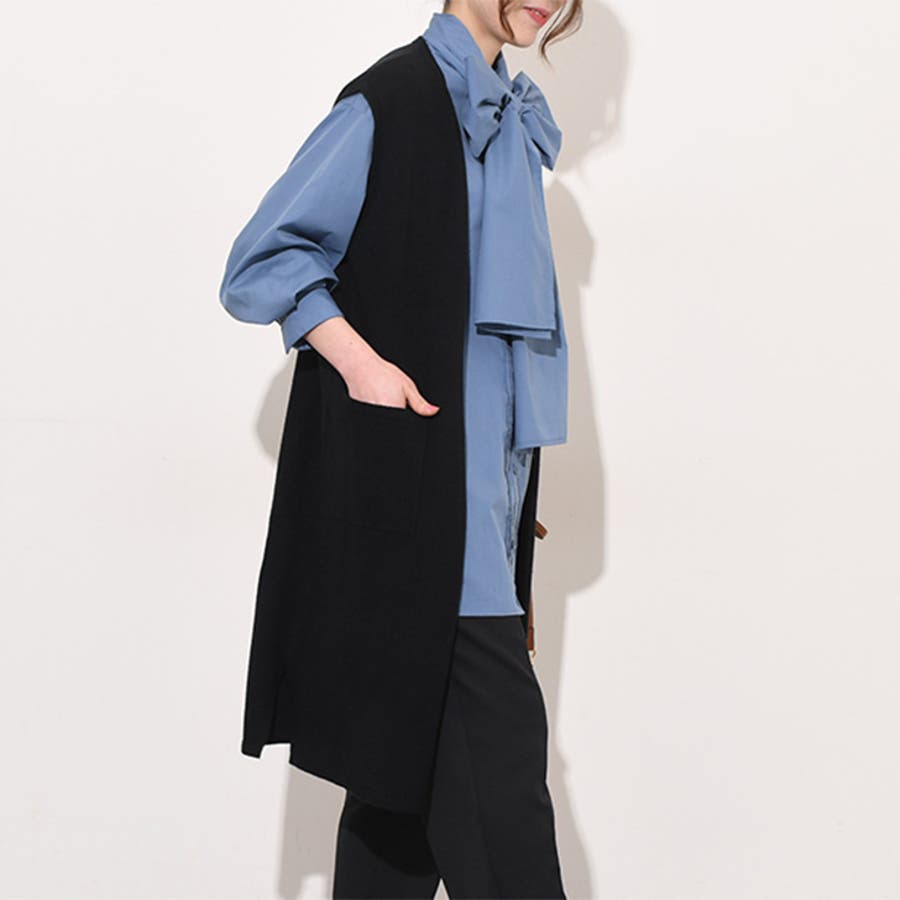 【本物保証】 ジレ ニット STYLE レディース[品番：JOKW0015318]｜REAL トップス