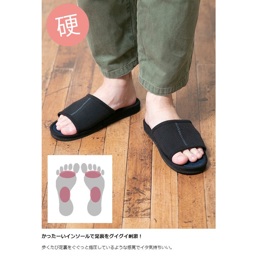 656円 人気のクリスマスアイテムがいっぱい ダイエット 健康 スリッパ サンダル ツボ押し ガチ押しふみっぱ メンズ 足裏 コリ マッサージ 室内 オフィス おしゃれ シューズ 話 会話 筋肉 疲れ
