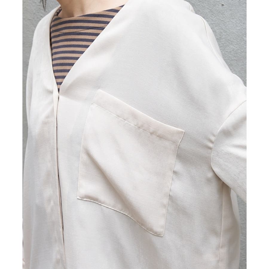 【CIAOPANIC TYPY】スウェードサテンシャツジャケット[品番 