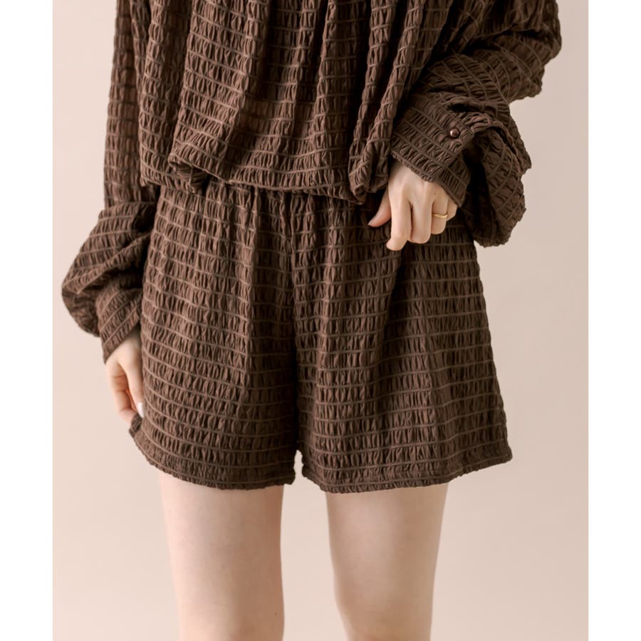 IVO】【mystic】シアーチェックセットアップ[品番：PALW0002284]｜PAL