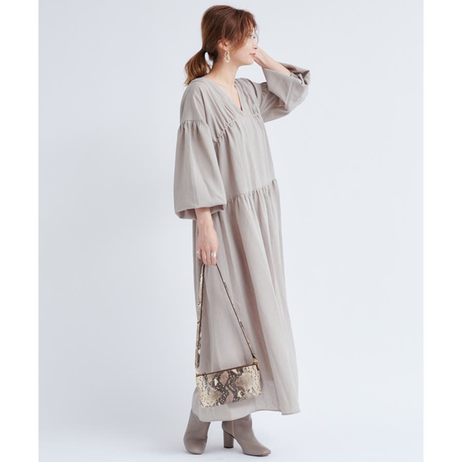 Doudou パイピングギャザーワンピース 品番 Palw Pal Group Outlet パルグループアウ のレディースファッション通販 Shoplist ショップリスト