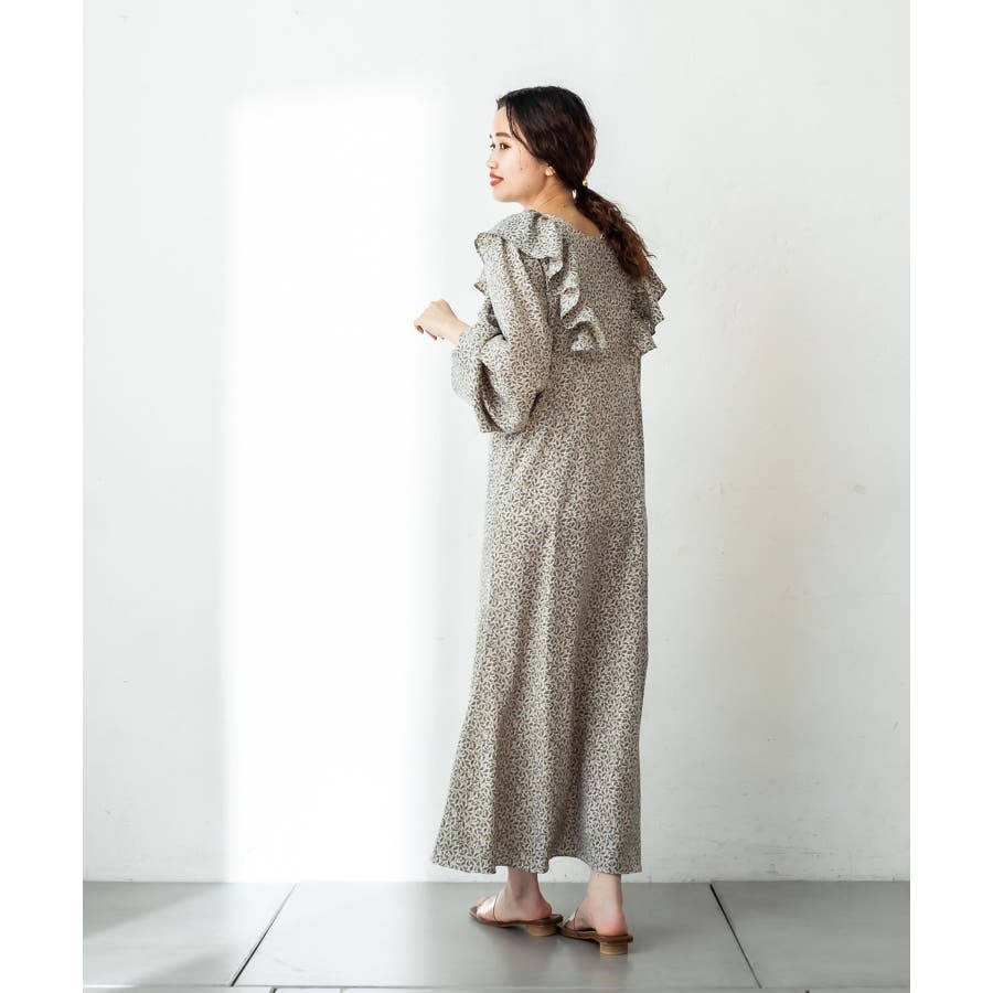 Mystic リーフ柄ワンピース 品番 Palw Pal Group Outlet パルグループアウトレット のレディースファッション通販 Shoplist ショップリスト