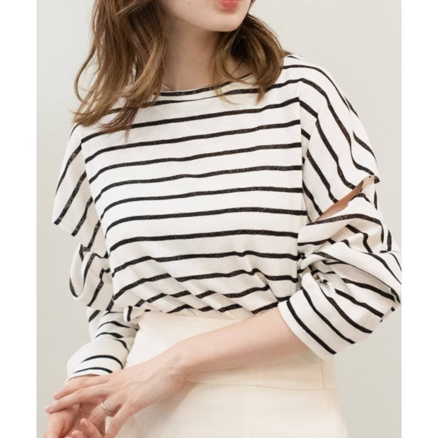 Kastane】カットアウトボーダーTee[品番：PALW0002015]｜PAL GROUP