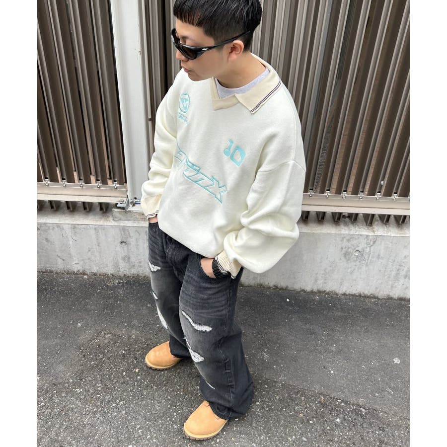 【WHO'S WHO gallery】BRONXサッカーニット