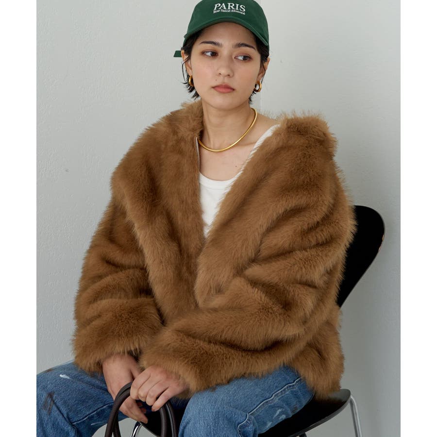 【Loungedress】フェイクファーCT[品番：PALW0004083]｜PAL GROUP  OUTLET（パルグループアウトレット）のレディースファッション通販｜SHOPLIST（ショップリスト）