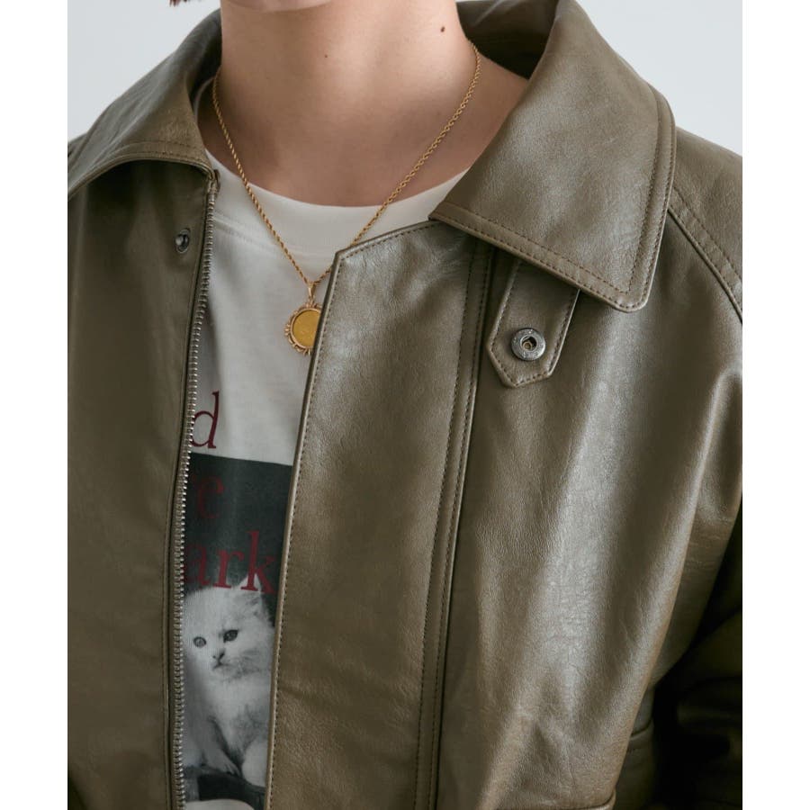 w closet】レザージャケット[品番：PALW0004260]｜PAL GROUP  OUTLET（パルグループアウトレット）のレディースファッション通販｜SHOPLIST（ショップリスト）