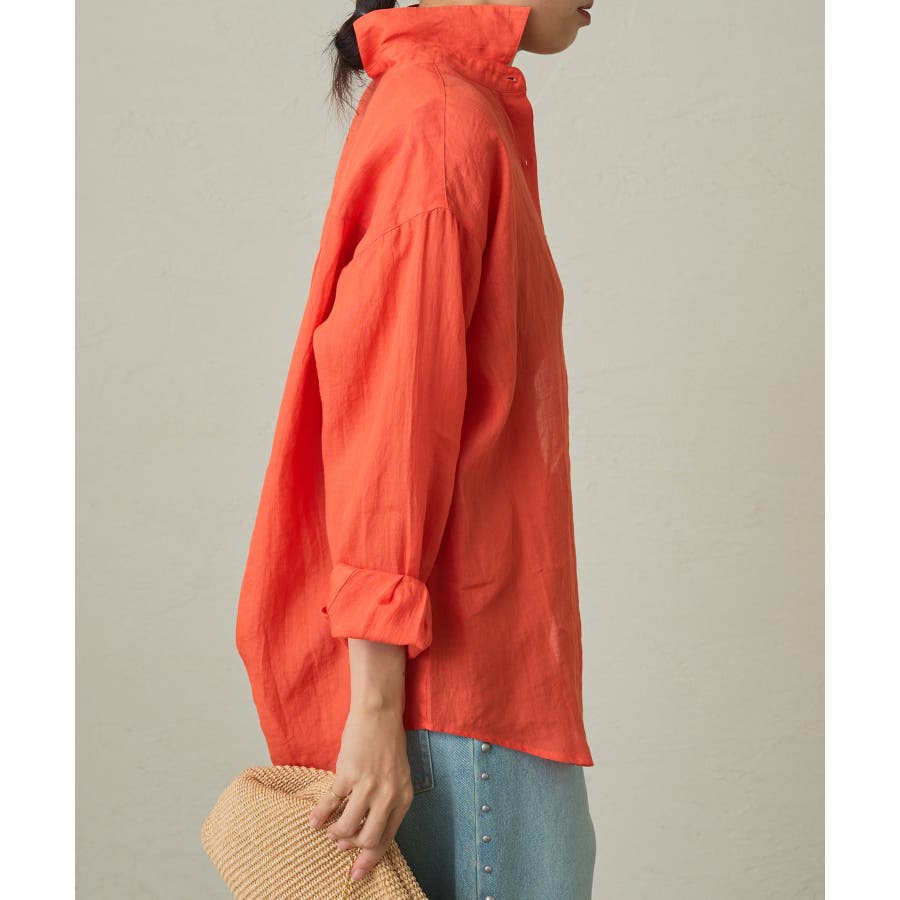 店舗良い Loungedress】リネンバックタイSH[品番：PALW0004840]｜PAL トップス