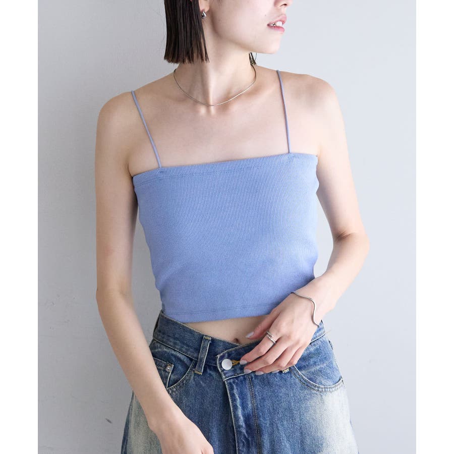【新品】Herlipto Swan Room キャミソールmisty blue アジュールブルー シルク キャミソール｜La Perla - ラペルラ