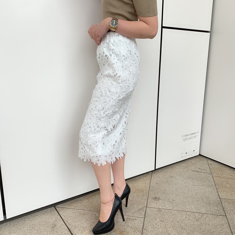 アナイ♡60%OFF、レースタイトスカート、36、美品、定価約3万円
