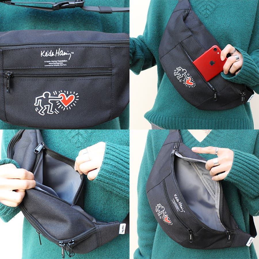 楽天市場】キースヘリング ウエストポーチの通販 s*o様 COACH× Keith