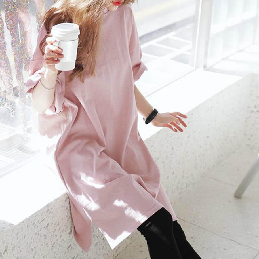 チュニックTシャツ レディース 春夏[品番：PENA0030964]｜アクセサリー 