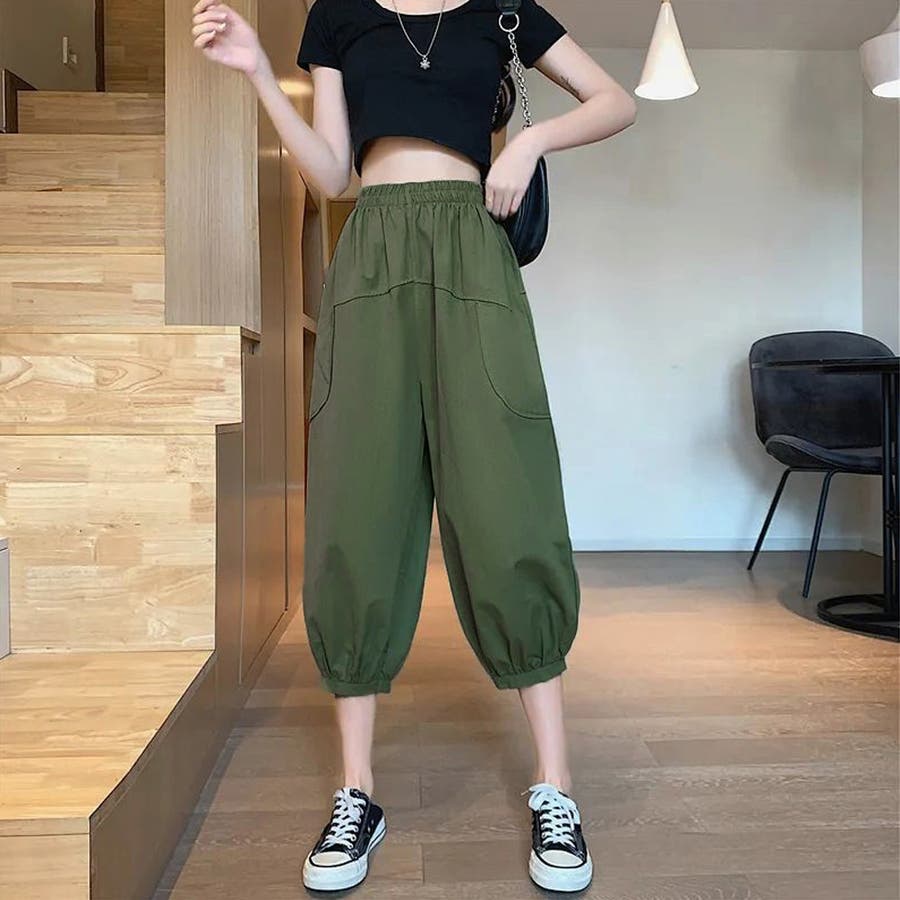 キャロットパンツ レディース 春夏秋[品番：PENA0030063