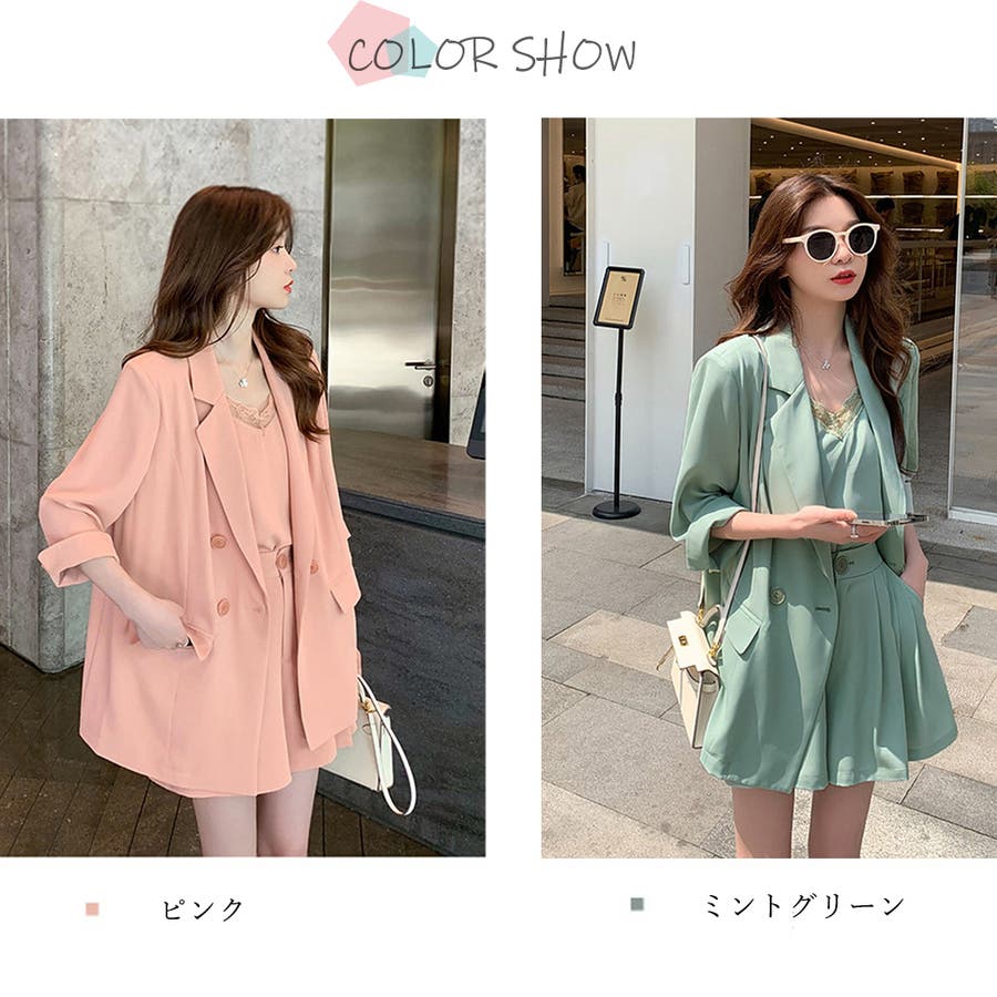セットアップ レディース 春夏秋[品番：PENA0030166]｜アクセサリー
