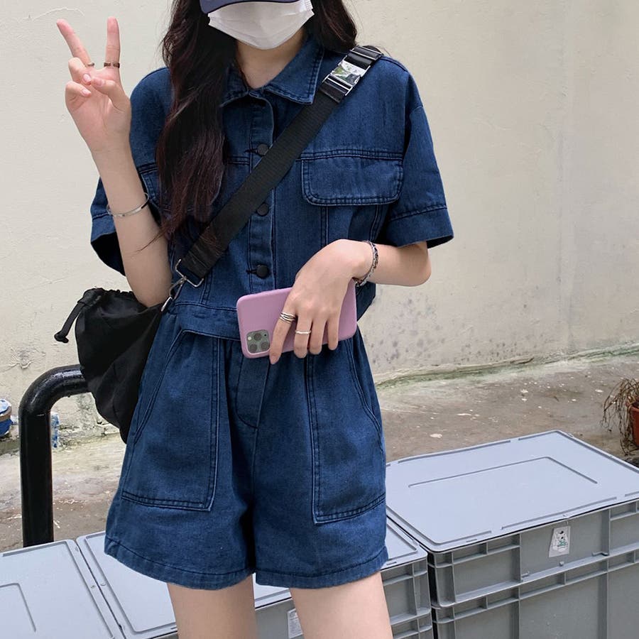 デニムセットアップ レディース 春夏秋[品番：PENA0033264