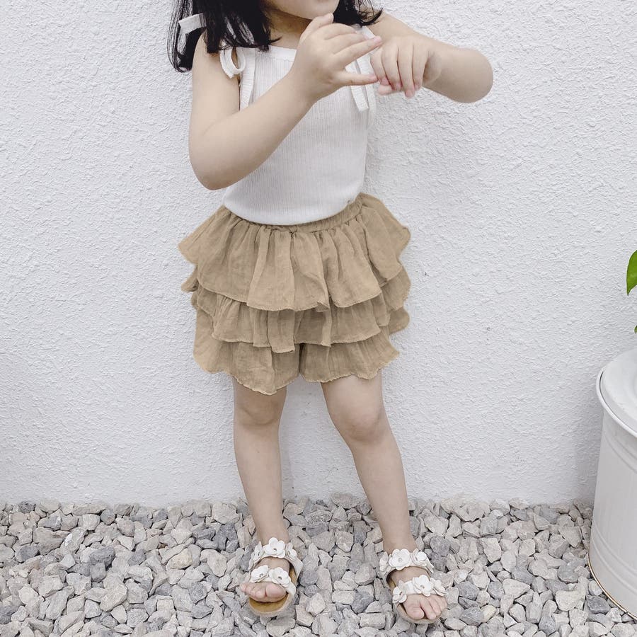 総合福袋 キュロットパンツ 3段フリル[品番 キュロットスカート パンツ