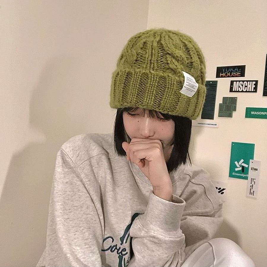 ニット帽 ニットキャップ レディース[品番：FQ000190879