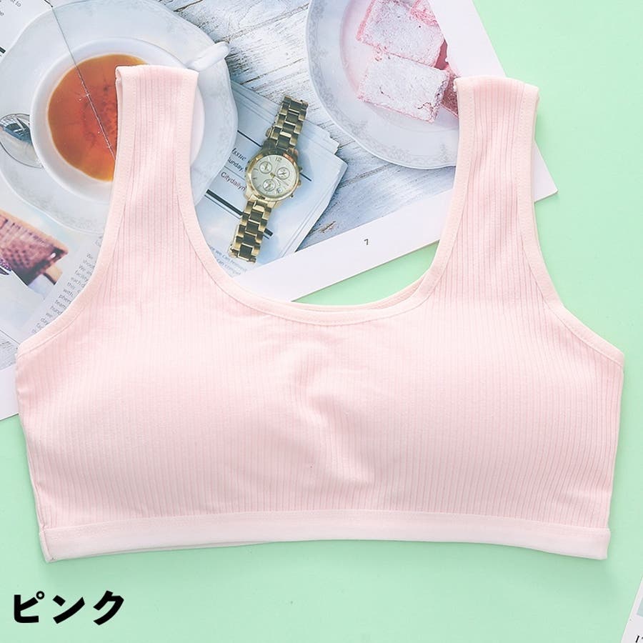 ハーフトップブラ ノンワイヤー スポーツブラ[品番：FQ000173922  