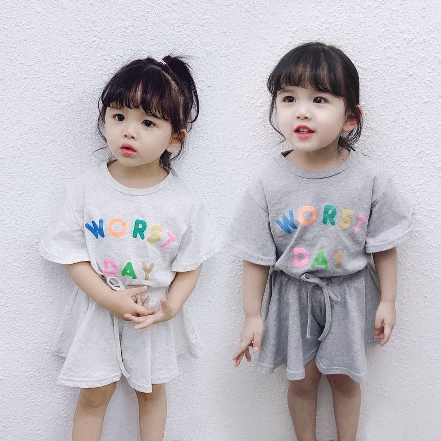 上下セット 2点セット 半袖Tシャツ[品番：FQ000111005]｜PlusNao
