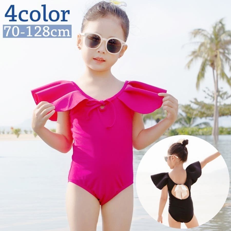 新品・未使用♡ fish & kids  ワンピース ♡ ドットストライププリントワンピース（膝丈ワンピース）｜hakka