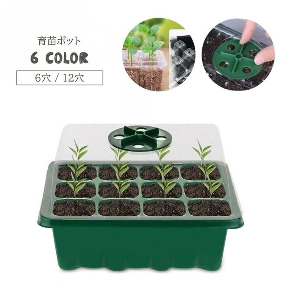 育苗ポット 3点セット 苗ポット[品番：FQ000196653]｜PlusNao  