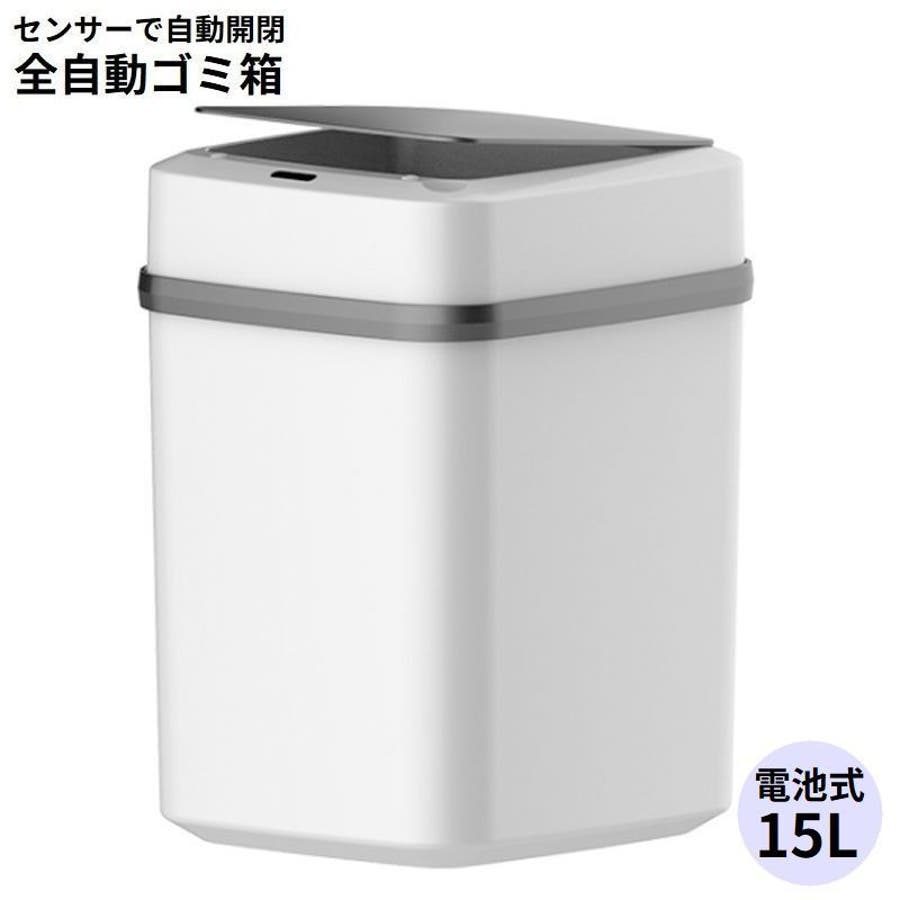 ゴミ箱 ダストボックス 大容量15L[品番：FQ000176854]｜PlusNao