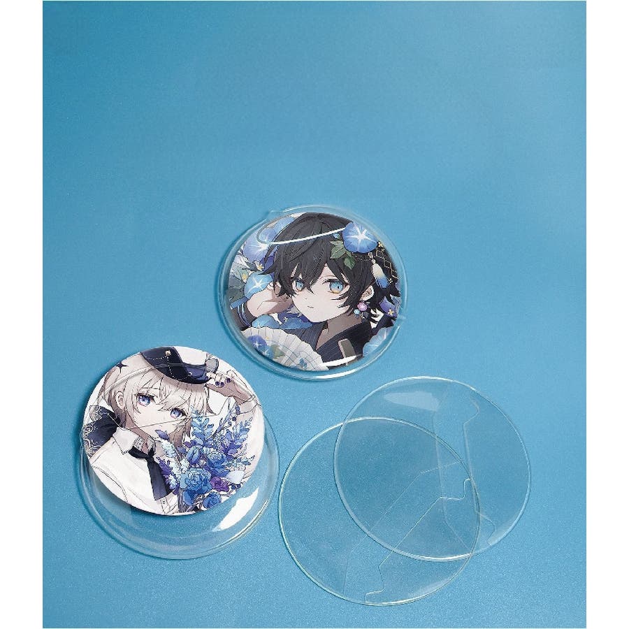 缶バッジカバー 同種10個セット 缶バッジ[品番：FQ000217125