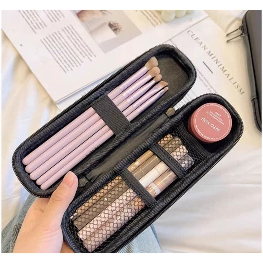 CHANEL メイクブラシ5本ケースセット&丸鏡&丸型ポーチ 限定シャネルブラシ&ポーチセット(直営店) (CHANEL/ブラシ