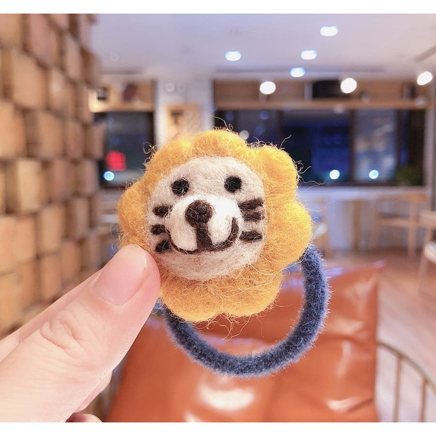 きつね♡ナマケモノ♡シマエナガ♡ベビーヘアクリップ　ヘアゴム きつね♡ナマケモノ♡シマエナガ♡ベビーヘアクリップヘアゴム