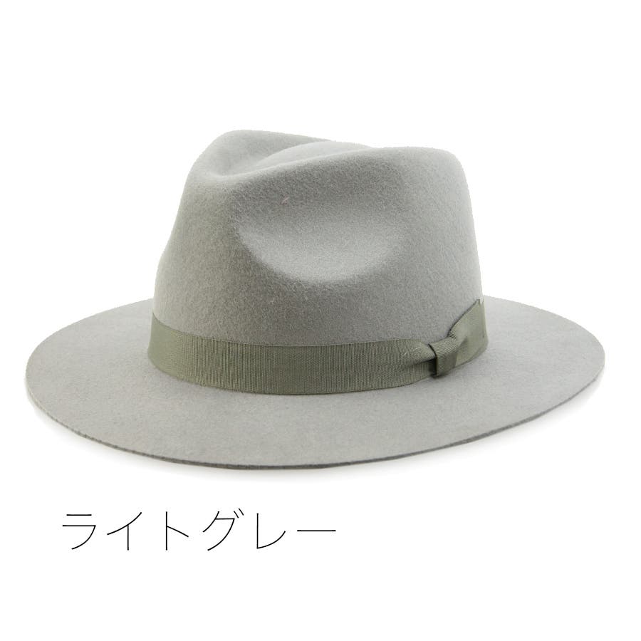 WIDE BRIM FELT HAT/ワイドブリムフェルトハット[品番：SNYW0000666