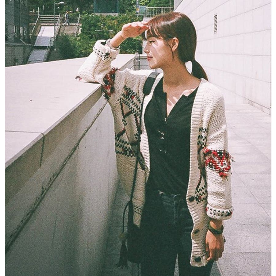 ざっくりニットカーディガン 個性的 アウター 品番 Ad Premium K プレミアムケー のレディースファッション通販 Shoplist ショップリスト