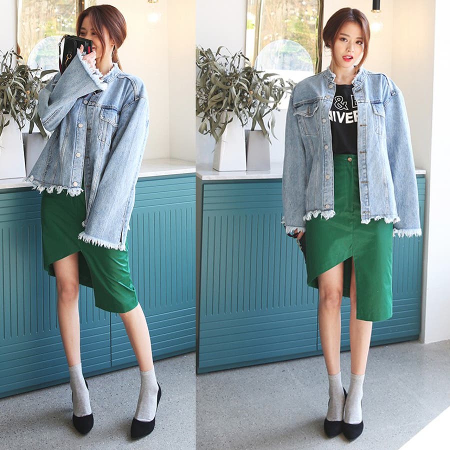 【専用】着痩せ 綿100%　切りっぱなし　アシンメトリー　ロングスカート 即決】着痩せ 綿100% 切りっぱなし アシンメトリー ロングスカート