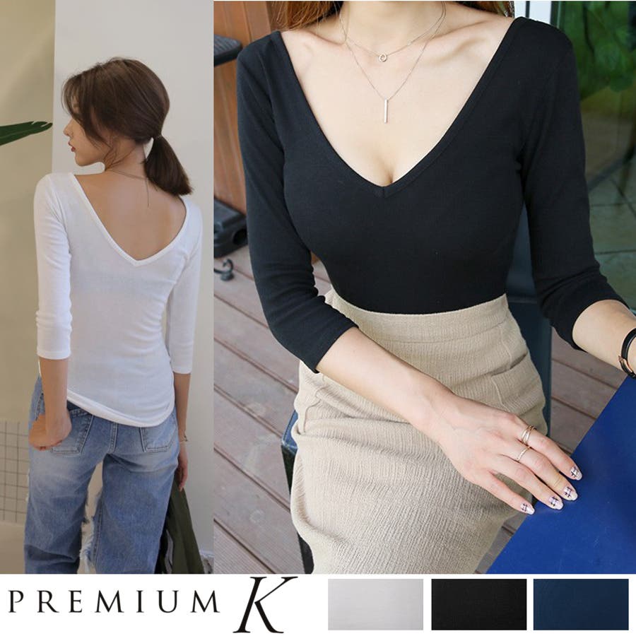 フロント バックvネックトップス 大きく開いた胸元 デコルテ 品番 Ad Premium K プレミアムケー のレディースファッション通販 Shoplist ショップリスト フロント バックvネックトップス 大きく開いた胸元 デコルテ 品番 Ad Premium K プレミアムケー のレディースファッション通販 Shoplist ショップリスト