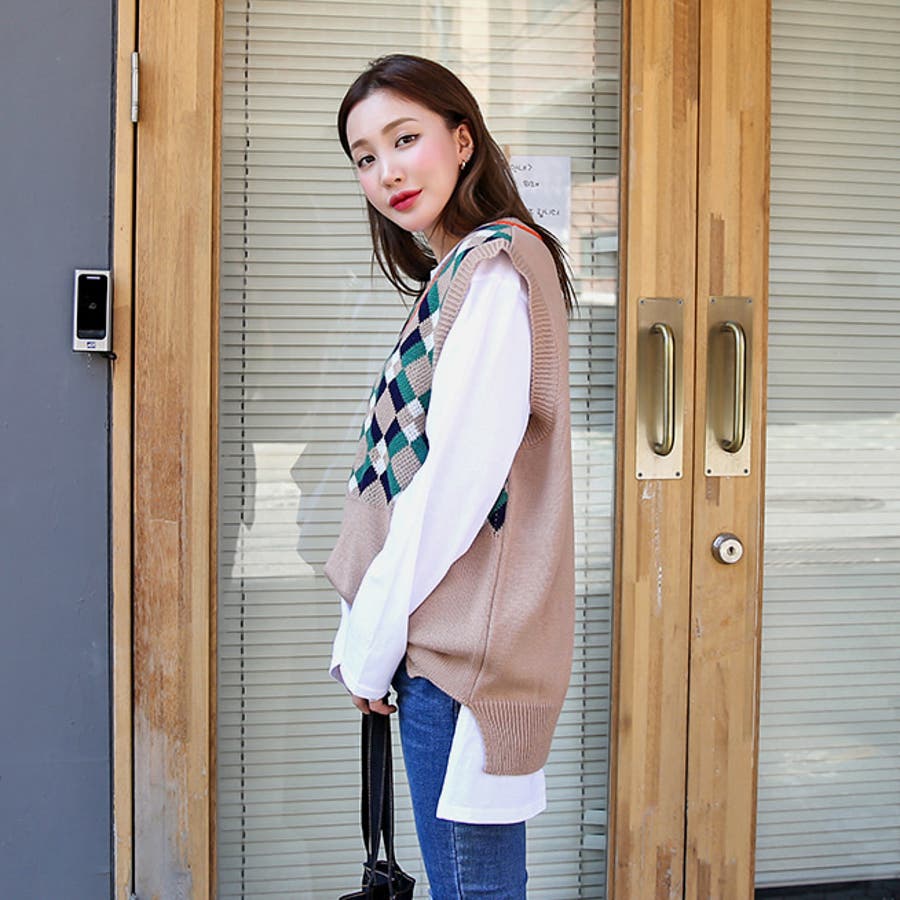 レイヤードロングtシャツ 重ね着 ロング丈 品番 Ad Premium K プレミアムケー のレディースファッション通販 Shoplist ショップリスト