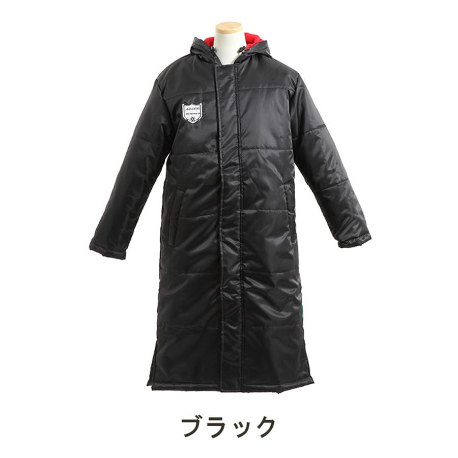 Canterbury ネイビー ロングコート ベンチコート adj-906-navy.jpg